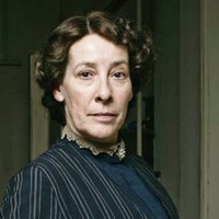 Phyllis Logan as Mrs. Hughes in Downton Abbey (2010)
