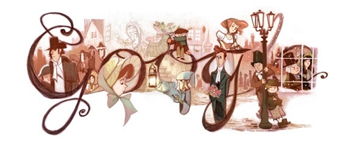 Google Celebration of Charles Dickens 2012