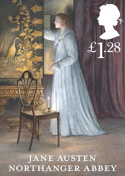 Jane Austen Stamp: Northanger Abbey (2013)